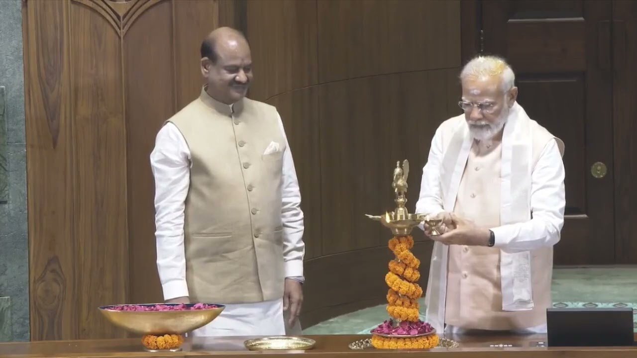 PM Narendra Modi inaugurates new Parliament building, installed sengol