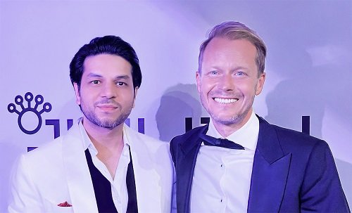 Mr. Arpit Jain, Founder & MD of Maison D Auraine and Mr Eelco Keune, CEO of Keune Haircosmetics