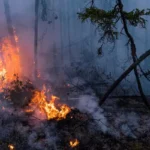 Huge wildfire in northern Canada creeping closer to capital; residents urged to evacuate if necessary.