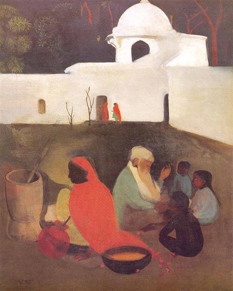 The oil-on-canvas masterpiece set a new record, surpassing the previous one from a Pundole’s auction house earlier this month when Sayed Haider Raza’s Gestation sold for ₹51.75 crore, including the buyer’s fee.