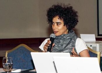 The decision to celebrate autor Adania Shibli, and to hold panel discussions featuring her, was cancelled by literary association Litprom following the October 7 attack by Hamas fighters at locations in southern Israel.