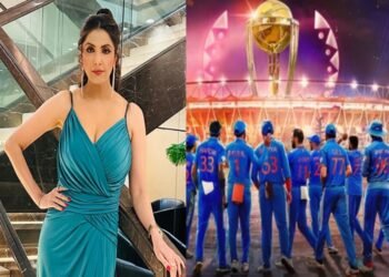 Actress Jyoti Saxena Says, "I am very sure It's time for India to shine on the world stage once again and bring that trophy back home after 12 Long years."