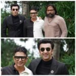Actor Ranbir Kapoor along with Producer Bhushan Kumar and Director Sandeep Reddy Vanga