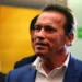 Hollywood action hero Arnold Schwarzenegger was detained at Munich airport for failing to declare an expensive watch.