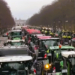 Roads and highway slip roads were blocked at multiple locations nationwide, including several border crossings with France, causing traffic jams during the morning rush hour