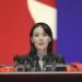 "Our military did not fire a single shell into the water area," Kim Yo Jong said in a statement carried by the official Korean Central News Agency.