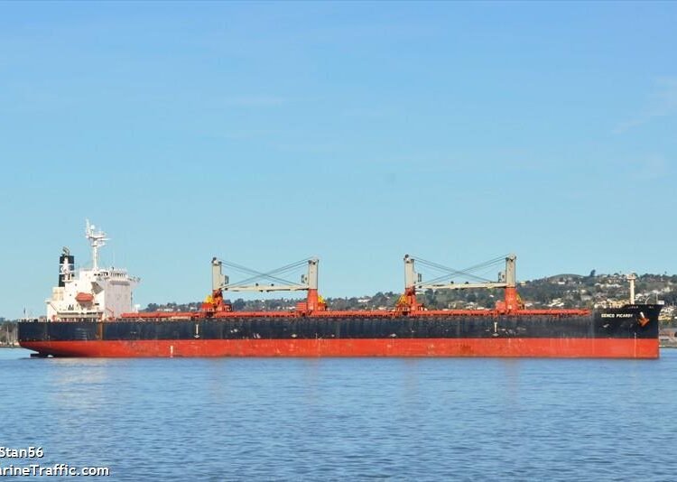 The distress call from MV Genco Picardy was issued late on Wednesday. Navy officials said the merchant vessel with 22 crew, including nine Indians, was attacked by a drone.