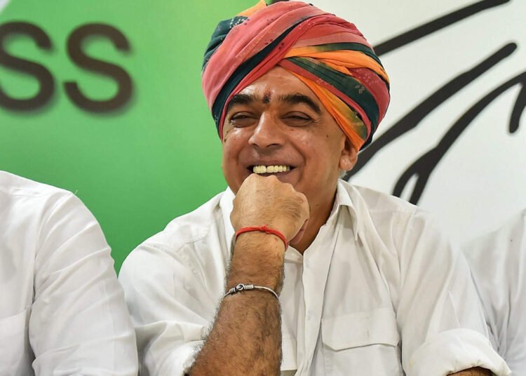Manvendra Singh's wife Chitra Singh died in a tragic car accident while the Congress leader and his son Solanki Singh are critically injured