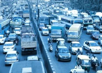 Bengaluru's rank in traffic congestion dropped to sixth from second position in 2023 as the city's congestion level declined.