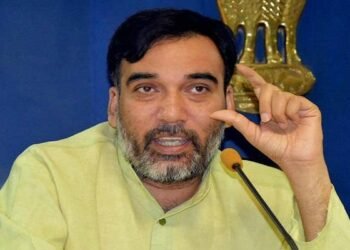 Delhi Speaker Ram Niwas Goel and Deputy Mayor Aaley Mohd Iqbal have been placed under house arrest ahead of a protest, according to AAP's Gopal Rai.