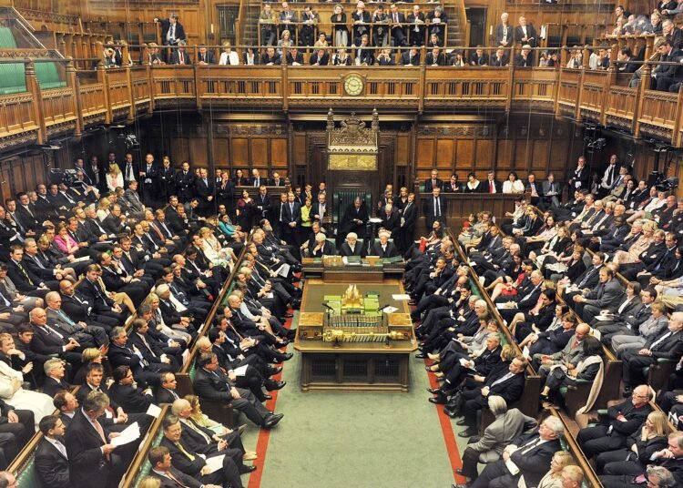 A vote on the Israel-Hamas war triggered chaos in the UK’s House of Commons with the Scottish National Party walking out in protest and Prime Minister Rishi Sunak’s Conservatives also refusing to cast their ballots.