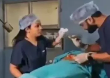 The pre-wedding photoshoot at operation theatre was captured on video and circulated on social media, which sparked outrage and led to swift action by the Karnataka government.